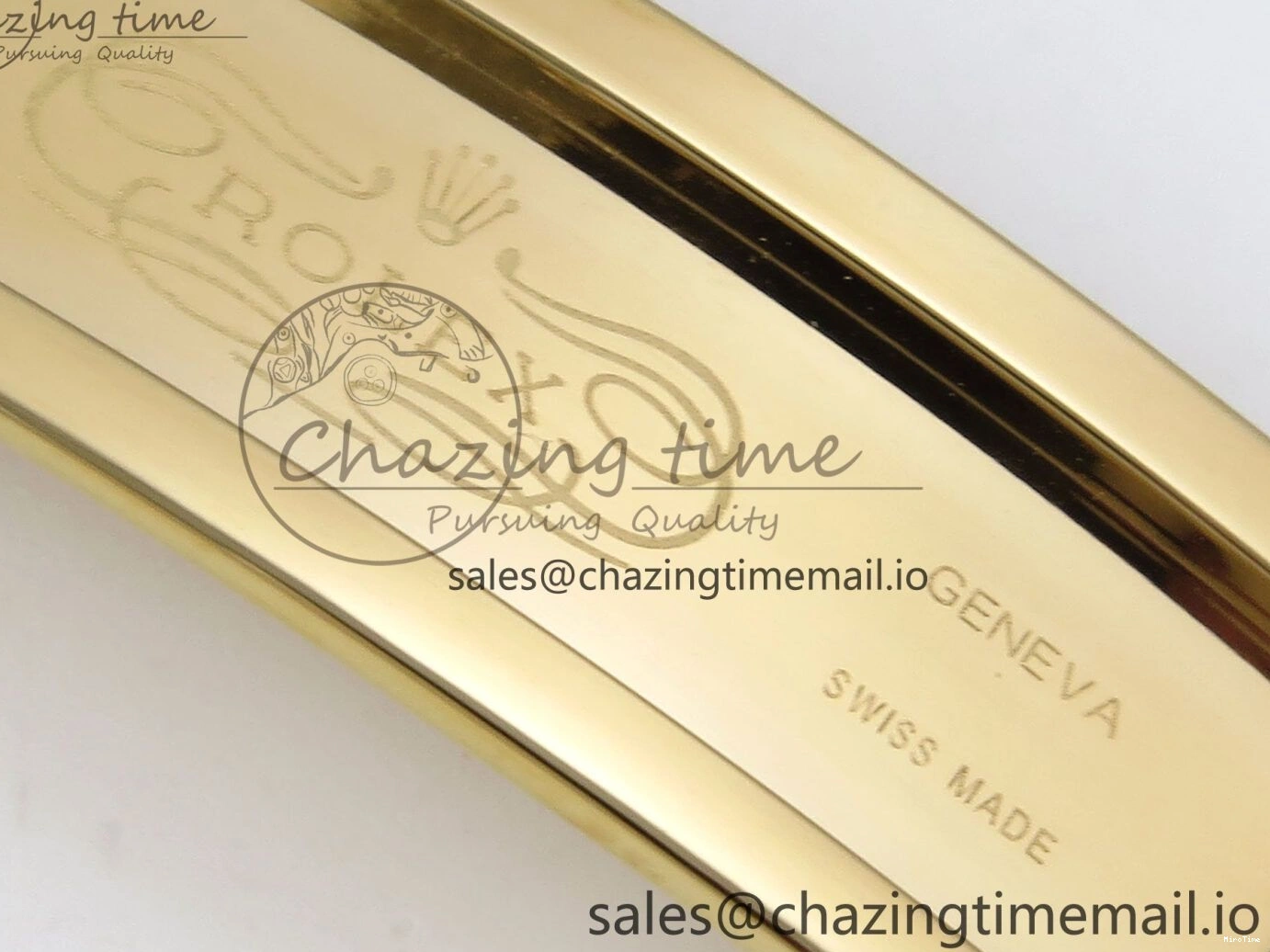 MiroTime 0129 Contemporary Day Date 128238 36mm YG KF 1:1 Best Edition YG Crystal Dial On President Bracelet A2836 (Gain Weight) 646